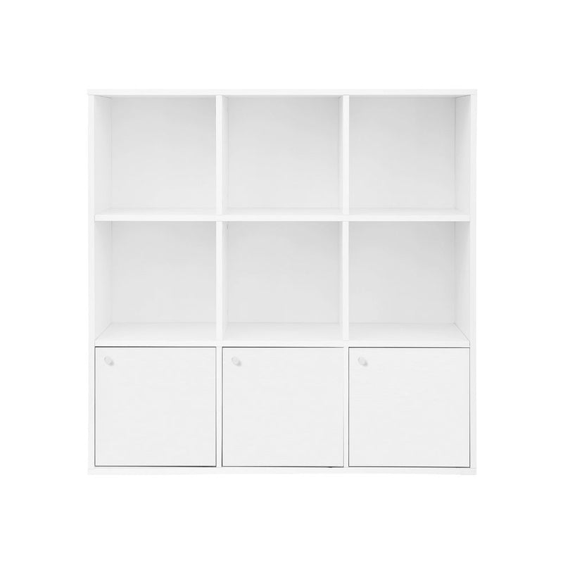 Biblioteca raft Vasagle 97.5 X 30 X 97.5 cm alb