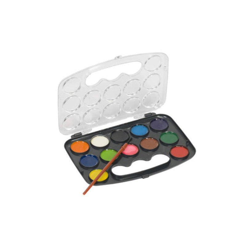 Set Acuarele Topwrite Kids - 12 culori + Pensula