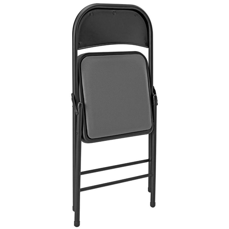 Set 6 scaune pliabile birou gri 80 x 46 cm