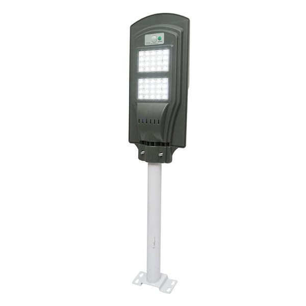 Lampa stradala proiector led cu panou solar 10 w ip65 6500k 40w