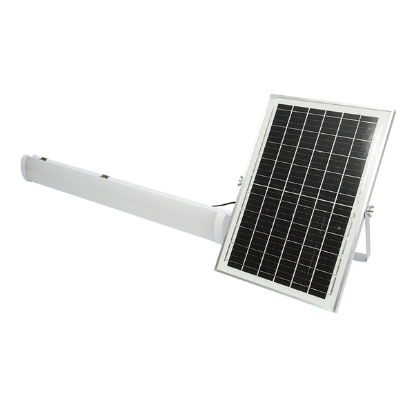 Lampa led 300w, 6500k cu panou solar, telecomanda si acumulator 7200mah