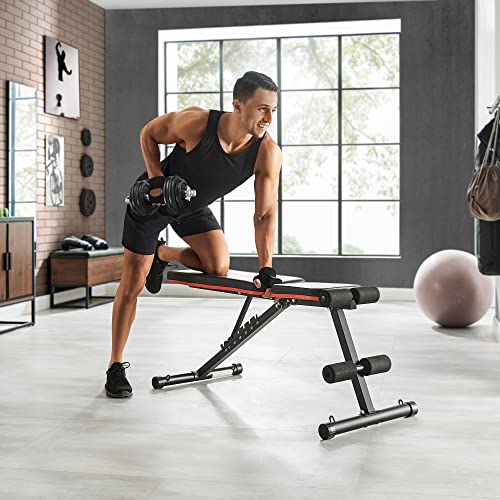 Set de 2 gantere din fonta , 2 x 15 kg placi de greutate, reglabile pentru barbati si femei, antrenament de fitness, ridicarea greutatilor, sala de sport la domiciliu, negre SONGMICS