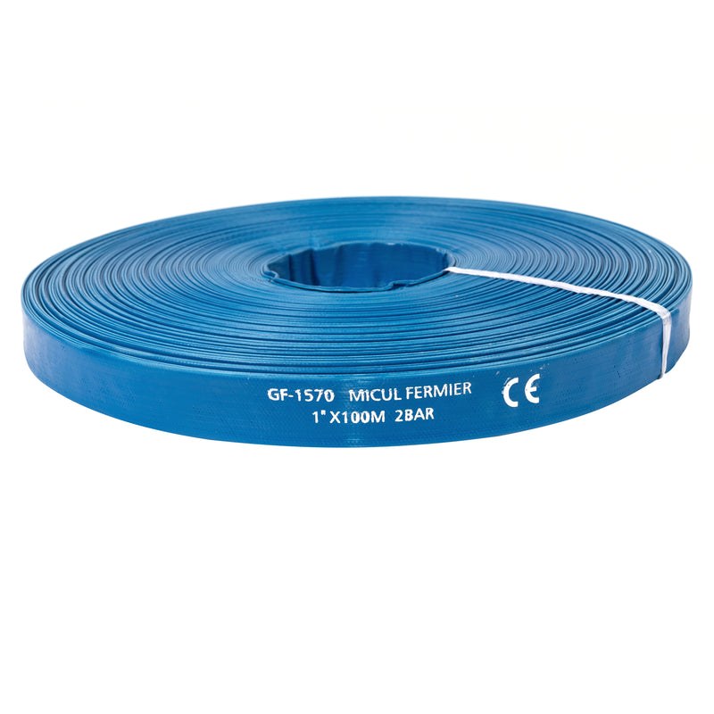 Furtun apa refulare Flat PVC 1 inch 100m