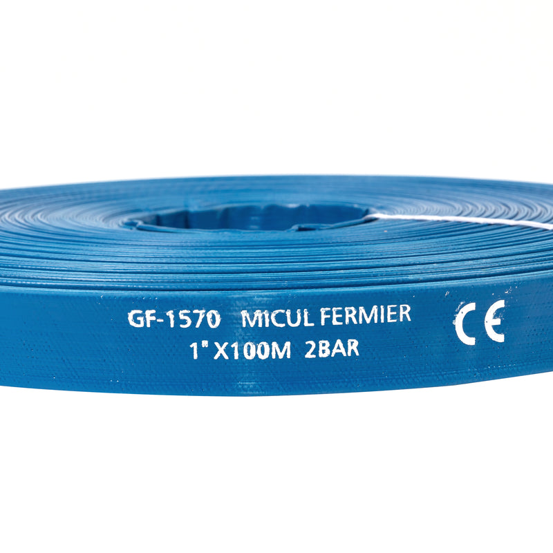 Furtun apa refulare Flat PVC 1 inch 100m