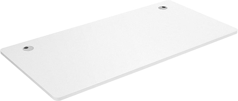 Placa de Masa Electrica, Placa de Scris, cu Colturi Rotunjite si Margini Netede, pentru Birou Electric in Picioare, 140 x 70 x 1.8 cm, Alba LDB002W01 SONGMICS