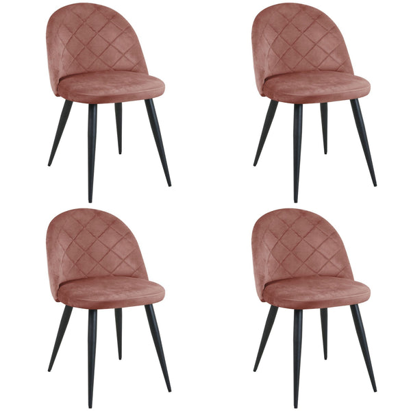 Set de 4 scaune SJ.077 roz