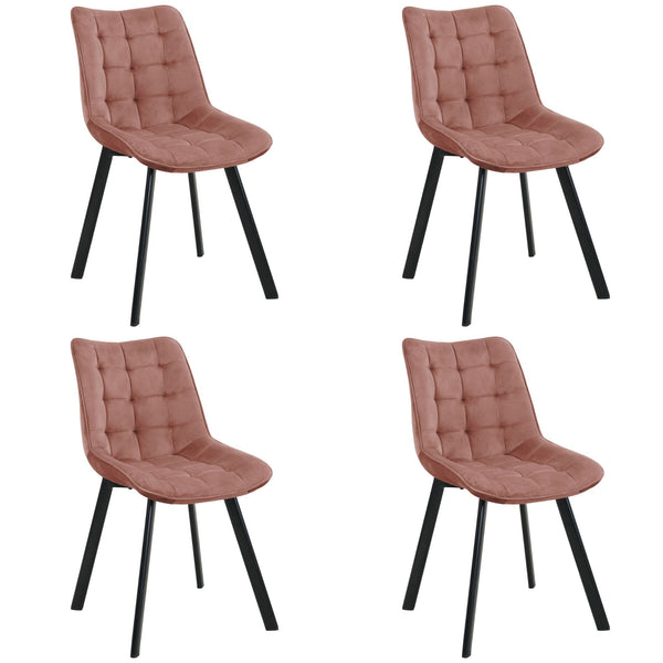 Set de 4 scaune SJ.28 roz