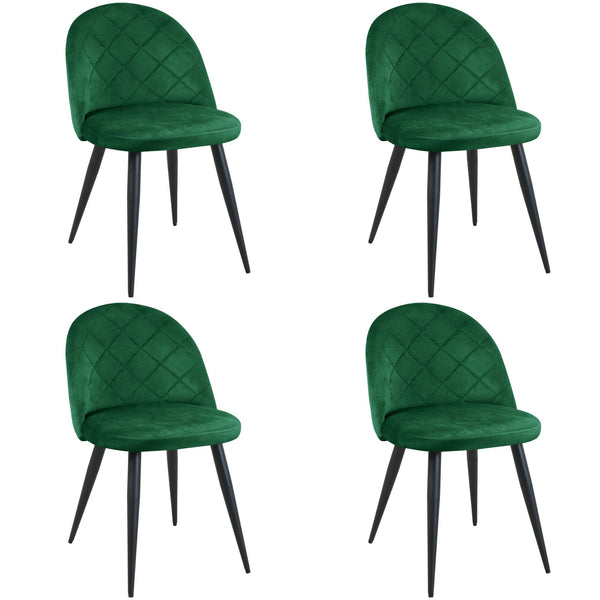 Set de 4 scaune SJ.077 verde