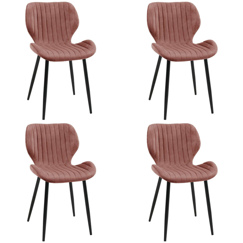 Set de 4 scaune SJ.17 roz