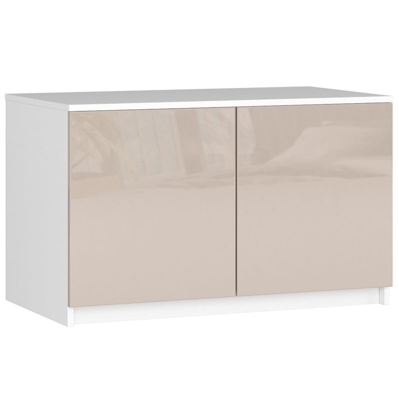 Extensie pentru dulap S90 2D 2SZ CLP cappuccino lucios