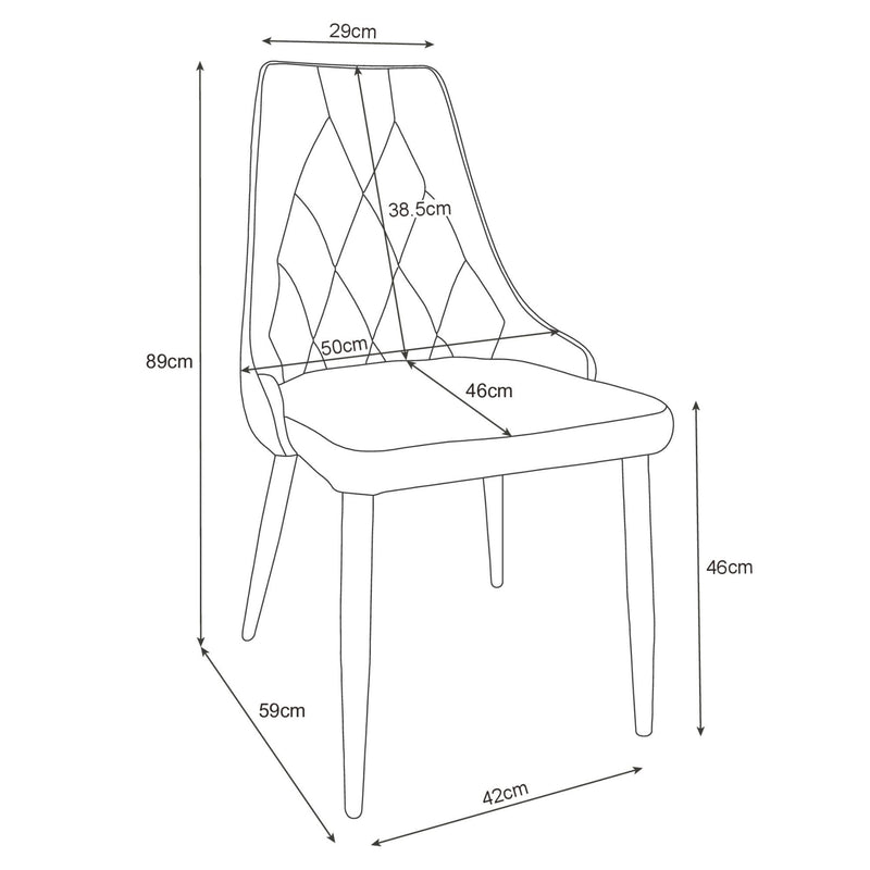 Scaun SJ.054 bej