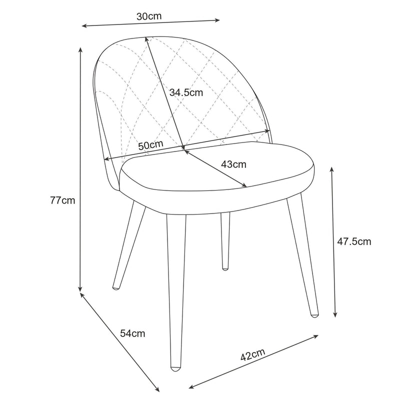 Scaun SJ.077 gri