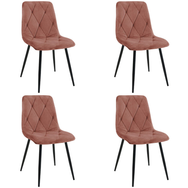 Set de 4 scaune SJ.3 roz