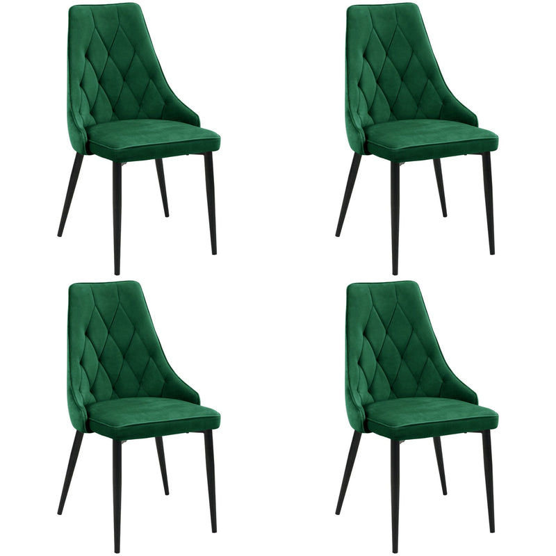 Set de 4 scaune SJ.054 verde