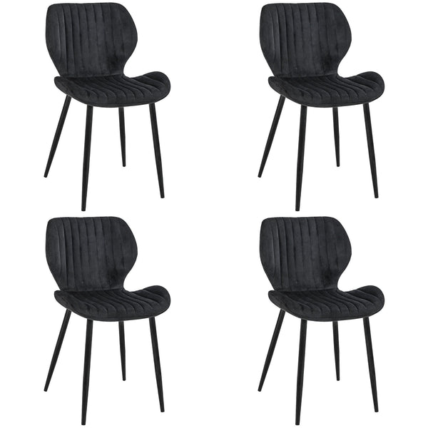 Set de 4 scaune SJ.17 negru