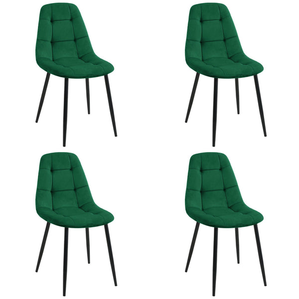 Set de 4 scaune SJ.1 verde