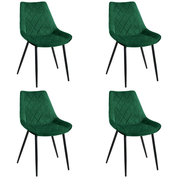 Set de 4 scaune SJ.0488 verde