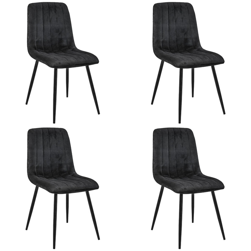 Set de 4 scaune SJ.9 negru