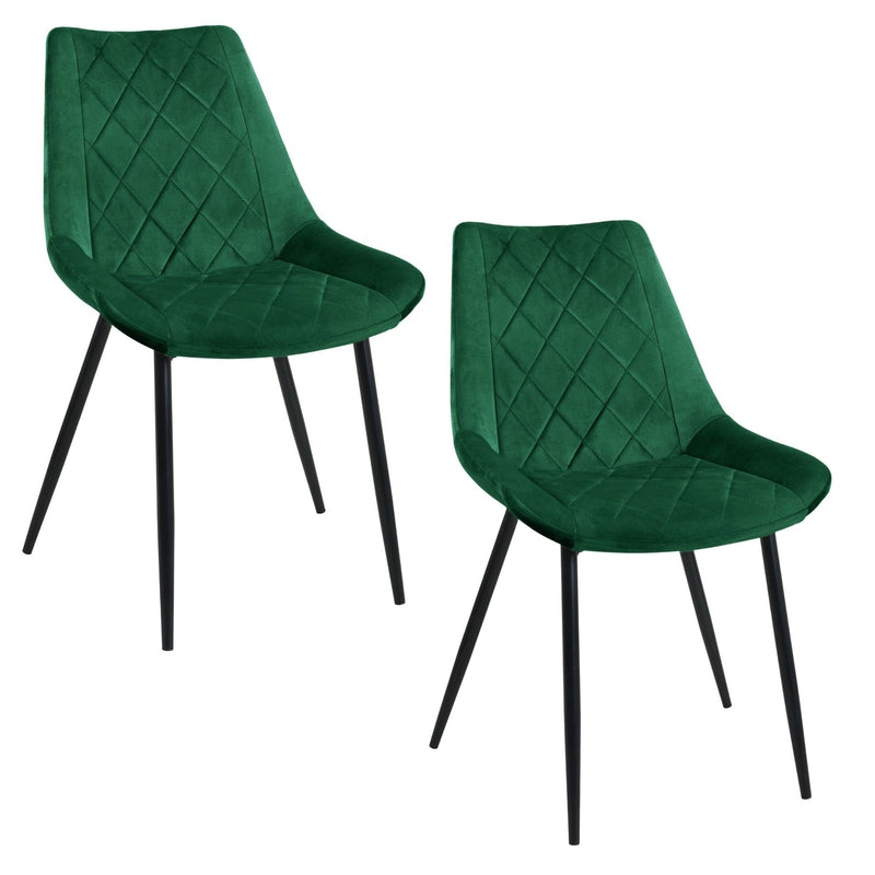 Set de 2 scaune SJ.0488 verde