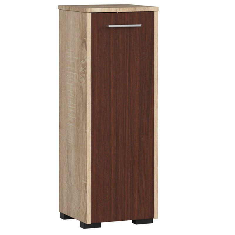 Dulap de baie stand fin s30 1d stejar sonoma / wenge