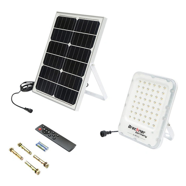 Lampa LED cu panou solar, senzor de miscare si telecomanda 25W