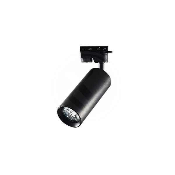 Lampa spot led idar gu10 60mm negru pentru sina