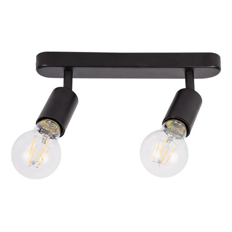 Lampa Spot EOS 2 x E27 negru
