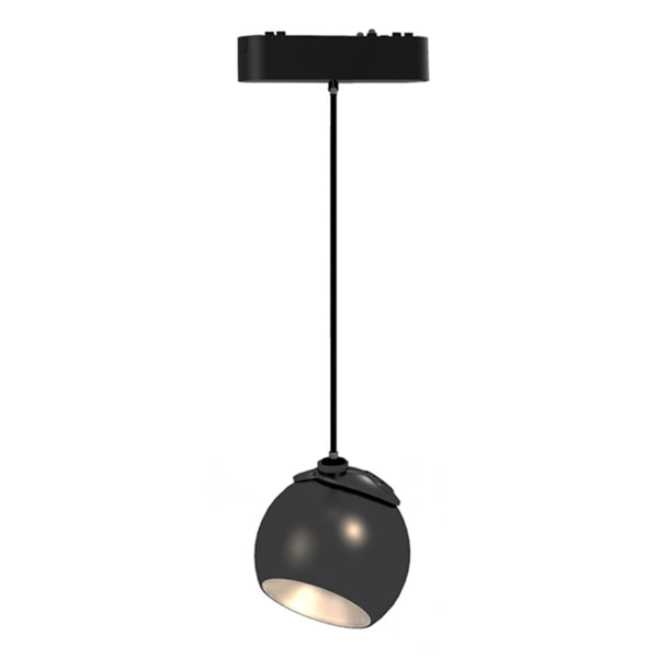 Pendul lustra suspendata Luxo Mars LED 48V 10W 4000K negru