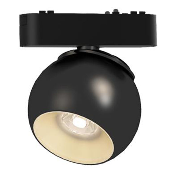 Aplica lampa spot LED magnetic Luxo Mars 48V 10W 4000K negru