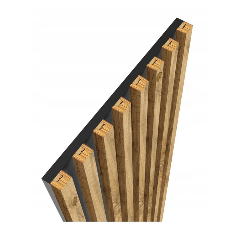 Riflaj panou riflat decorativ din lemn 275cm-48,4cm
