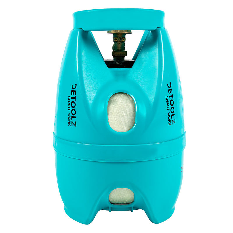 Butelia gaz camping reincarcabila 2kg/5L Detoolz