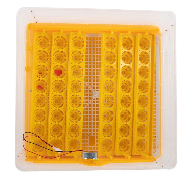 Incubator automat pentru 48 de oua gaina si 132 de oua prepelita 180W