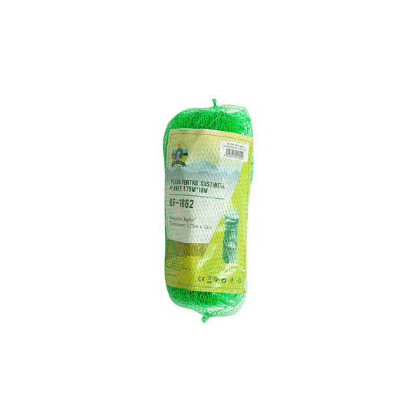 Plasa pentru sustinere plante verde 1.75m x 10m