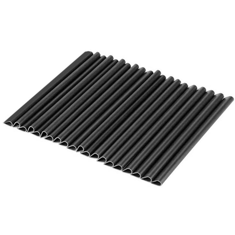 Cleme de fixare pentru banda de etansare gard 12 x 19 negru