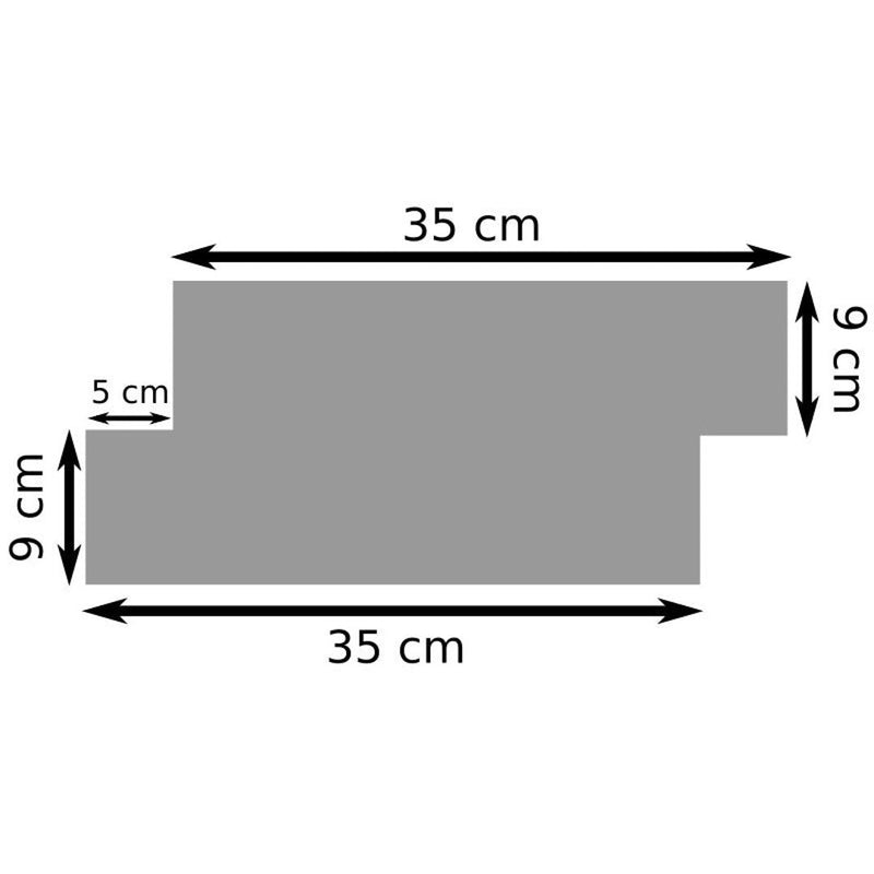 Piatra naturala decorativa Nakos 18 x 35