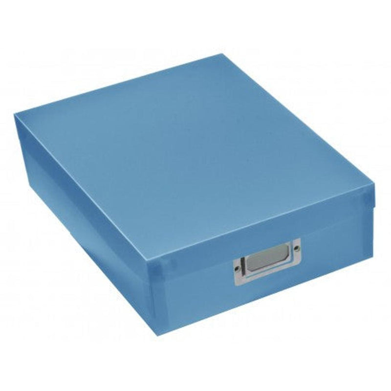 Set 5 cutii organizatoare A4 22.7 x 8.5 x 30.5 albastru