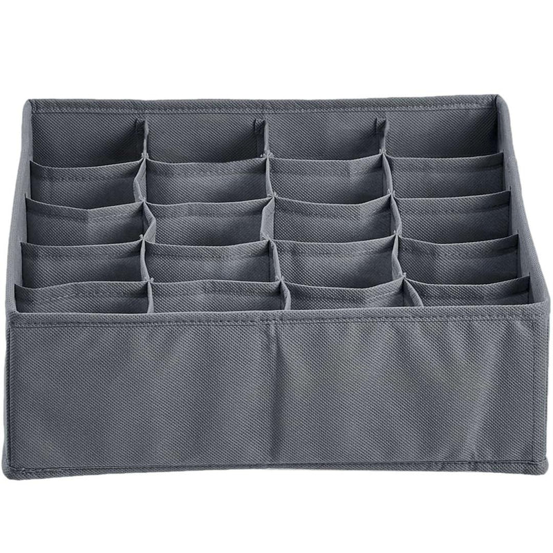 Organizator sertar cu 20 compartimente 39 x 10 x 32 gri