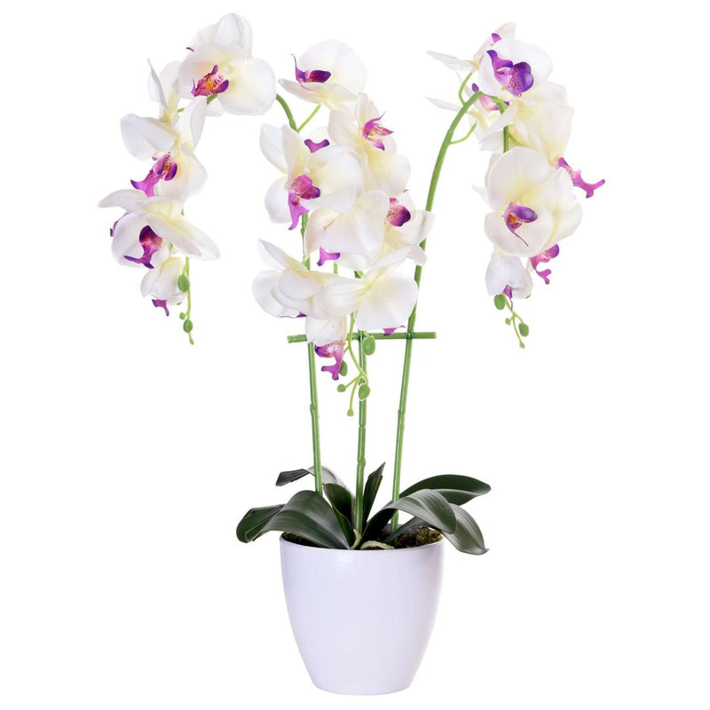 Orhidee artificiala alb
