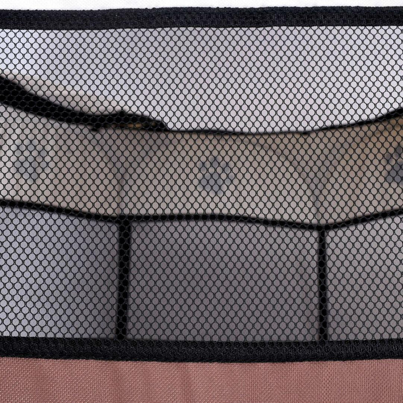 Tarc interior pentru animale XL 81 x 57 maro