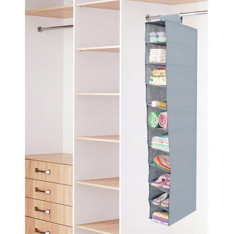 Organizator suspendat pentru dulap Vitto 15 x 120 x 30 gri