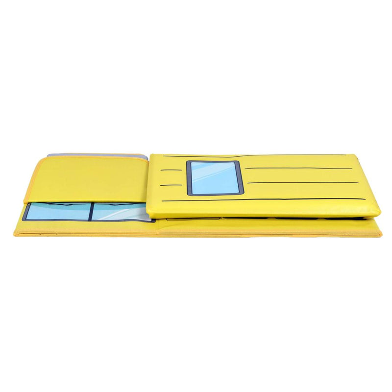 Scaun cutie de depozitare pentru copii 26.5 x 31 x 55 galben