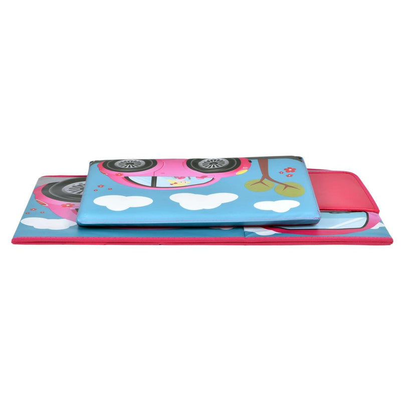 Scaun cutie de depozitare pentru copii 26.5 x 31 x 55 roz