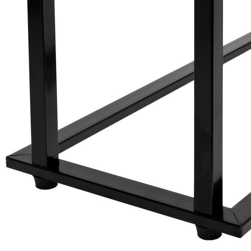 Suport stand pentru prosoape Gesi 45 x 75.5-85.5 x 21.5 negru