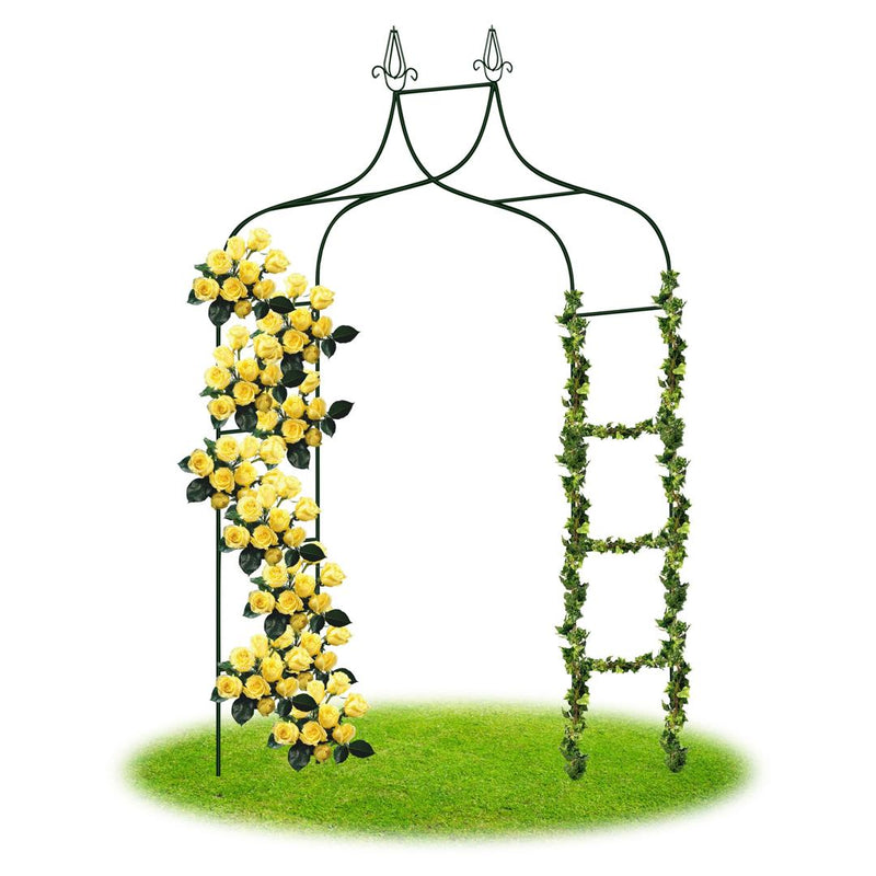 Pergola de gradina metalica 140 x 270 x 38 verde