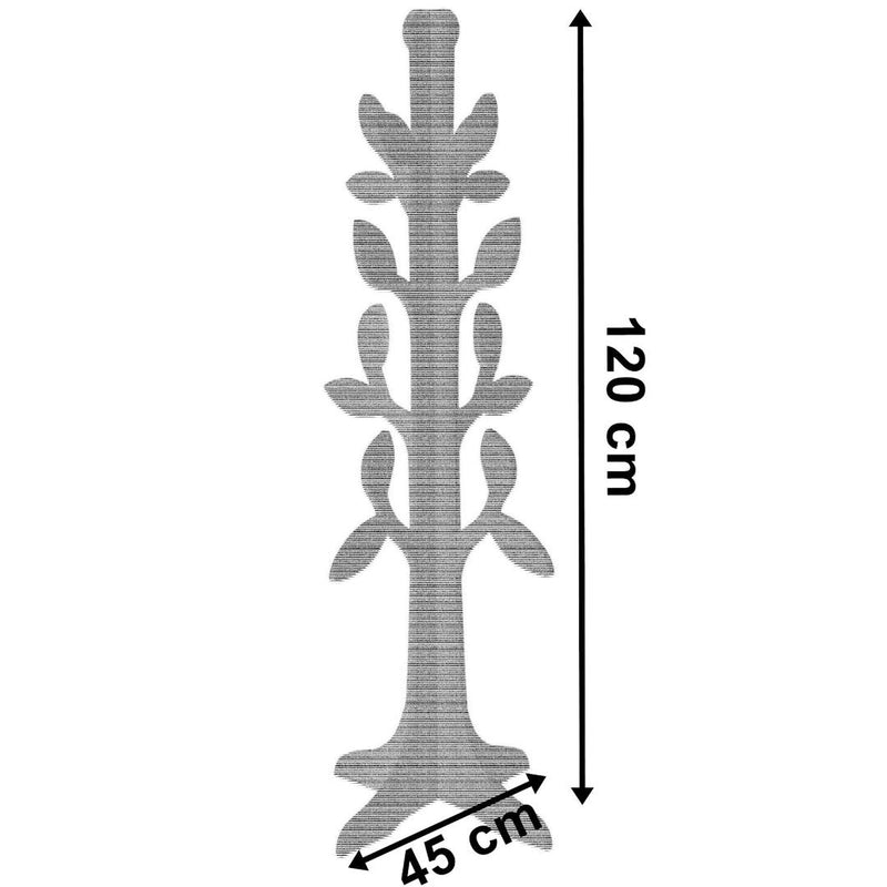 Cuier vertical pentru copii Alicja 45 x 120 x 45 alb