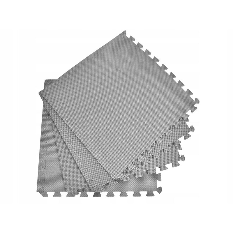 Set de 6 saltele puzzle pentru exercitii 121 x 181.5 gri