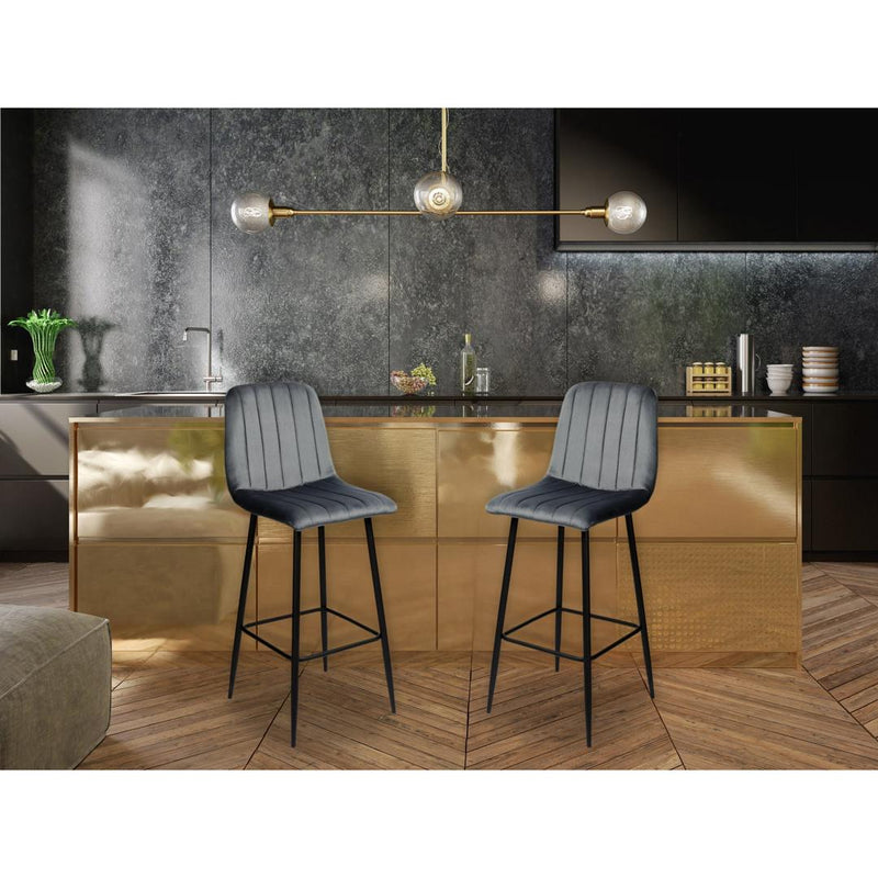 Scaun bar Toronto 42 x 110 x 38 negru