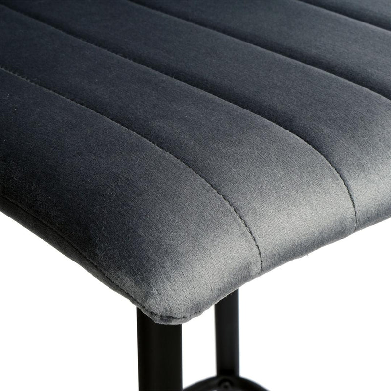 Scaun bar Toronto 42 x 110 x 38 negru