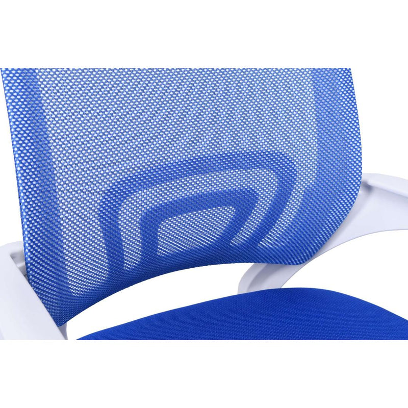 Scaun birou Fb-Bianco 49 x 84-94 x 47 alb, albastru