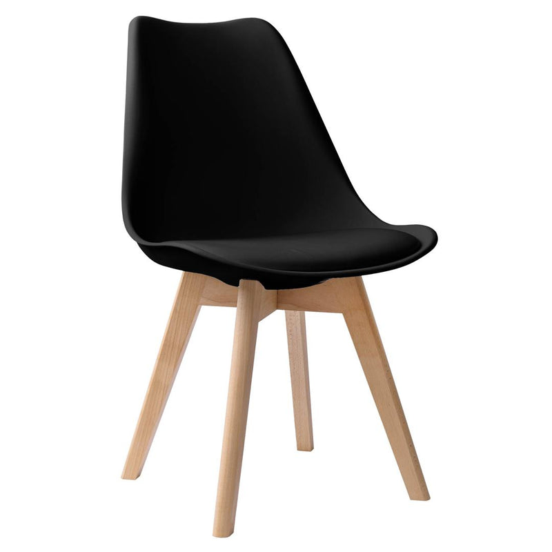 Scaun scandinav K-Nantes 49 x 83 x 42 negru